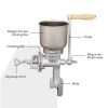 Household Use Hand Cranking Operation Grain Grinder
